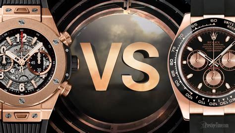 hublot or rolex which is better|rolex vs hublot review.